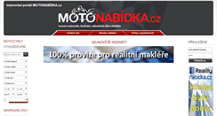 Desktop Screenshot of motonabidka.cz